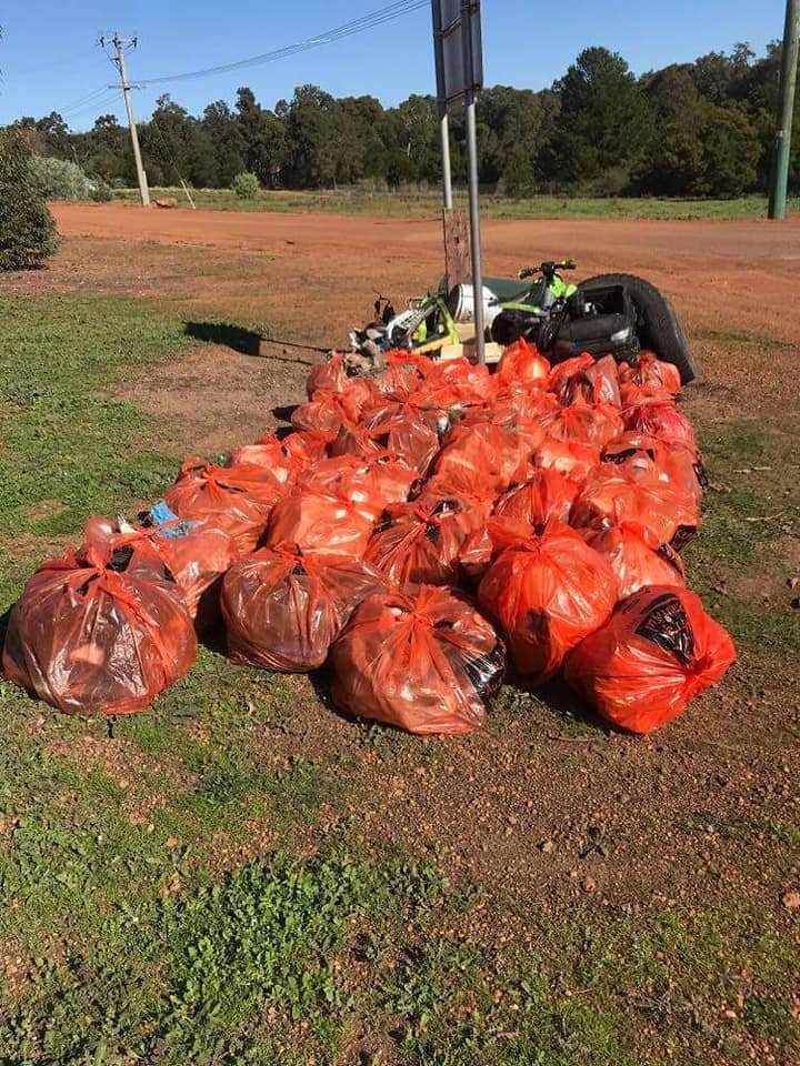 Keep Jarrahdale Beautiful, Jarrahdale Community Collective affiliate groups, rubbish collection jarrahdale