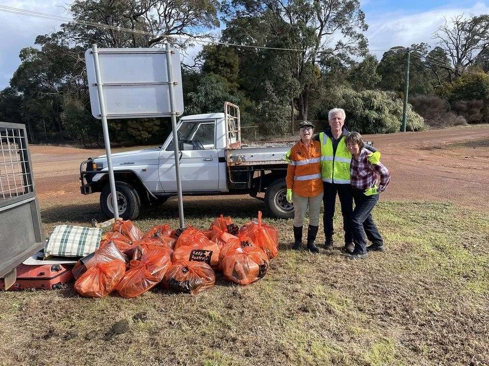 Keep Jarrahdale Beautiful, Jarrahdale Community Collective affiliate groups, rubbish collection jarrahdale